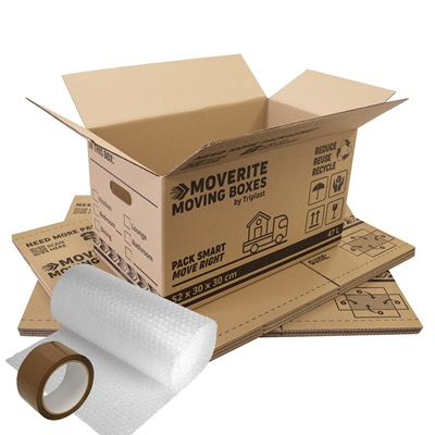 20 x MoveRite Home Moving Removal Boxes 20x12x12